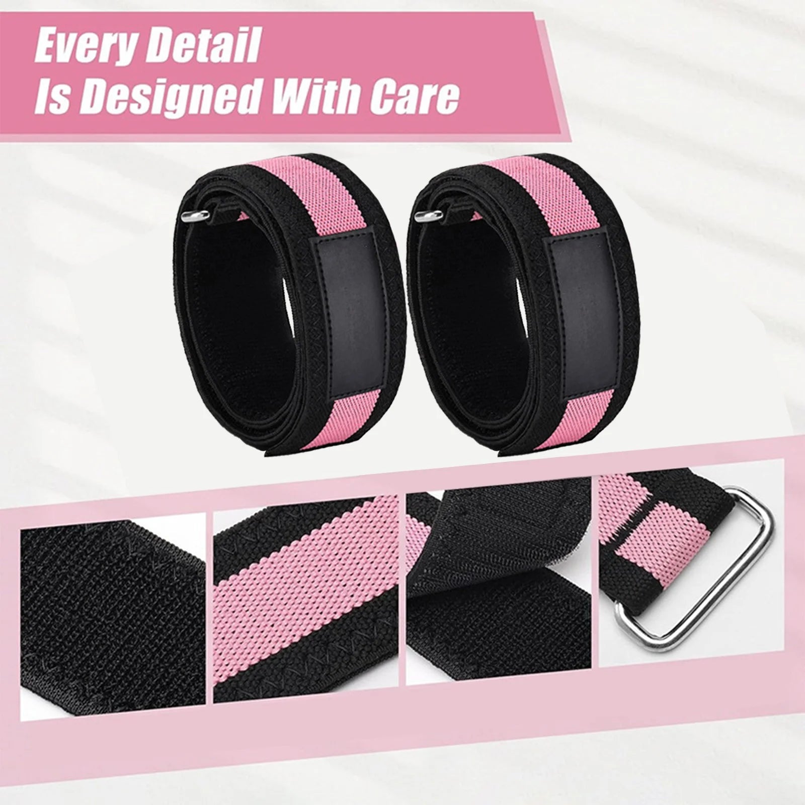 BFR Training Resistance Bands - Adjustable Polyester Straps for Muscle Growth, Strength Training, and Shaping Effect