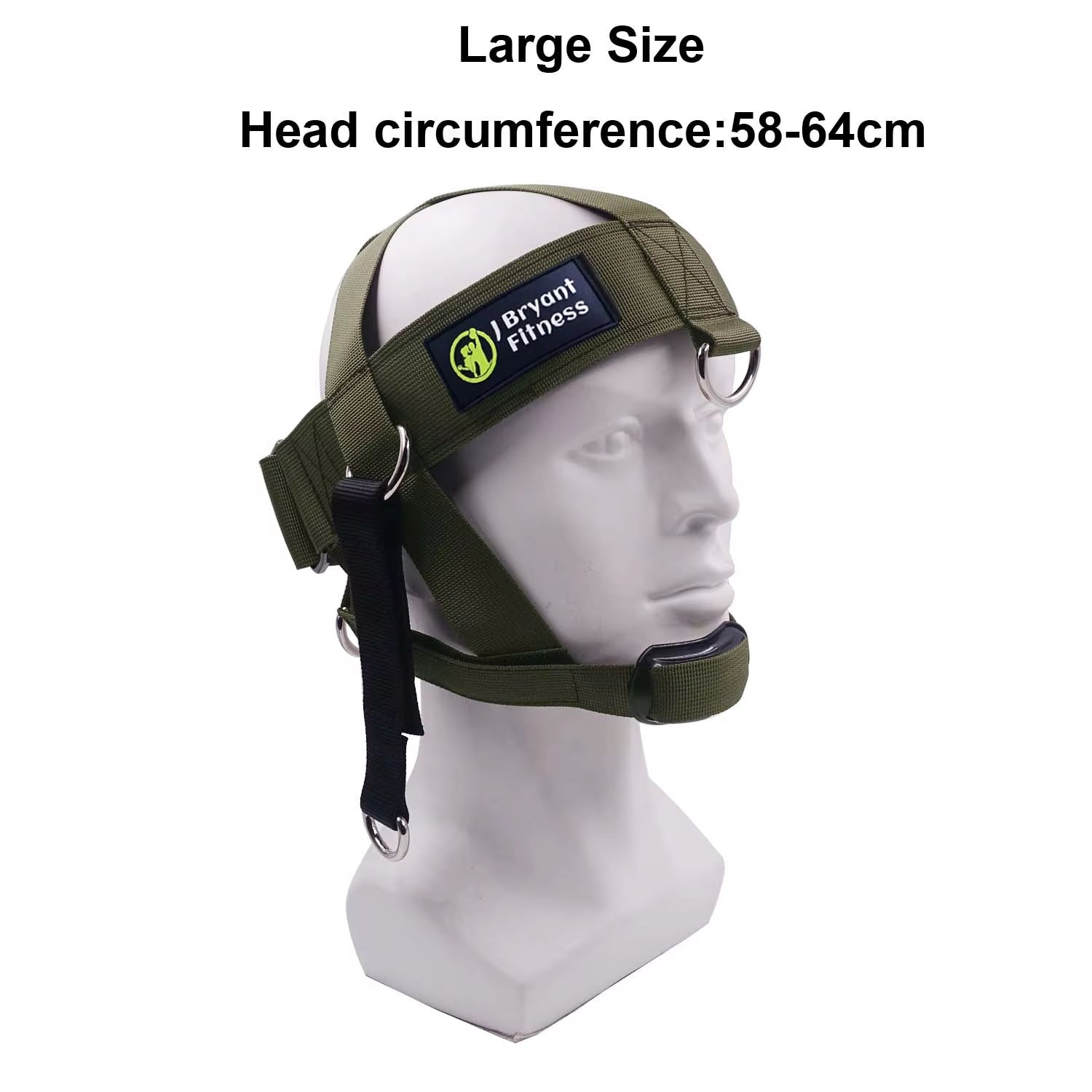 Head Neck Harness for Weight Lifting Training Diverse Workout Adjustable Strap Chin Pad Strength Powerlifting Workout Equipment